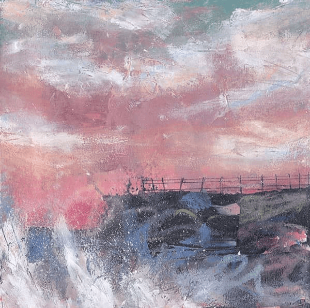 The Firth of the Clyde | "Retreat" 15cm x 15cm | Chaos of the sea fine art