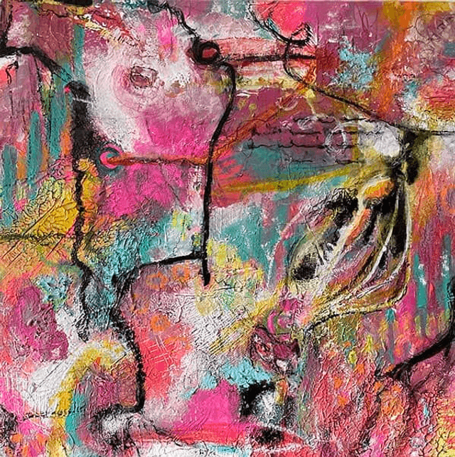 Revelations: Where Bright Abstracts Meet Subtle Animals 