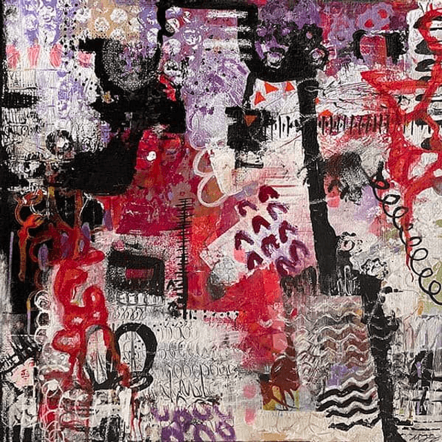 Flash Symphony - A Harmonious Burst of Abstract Expression