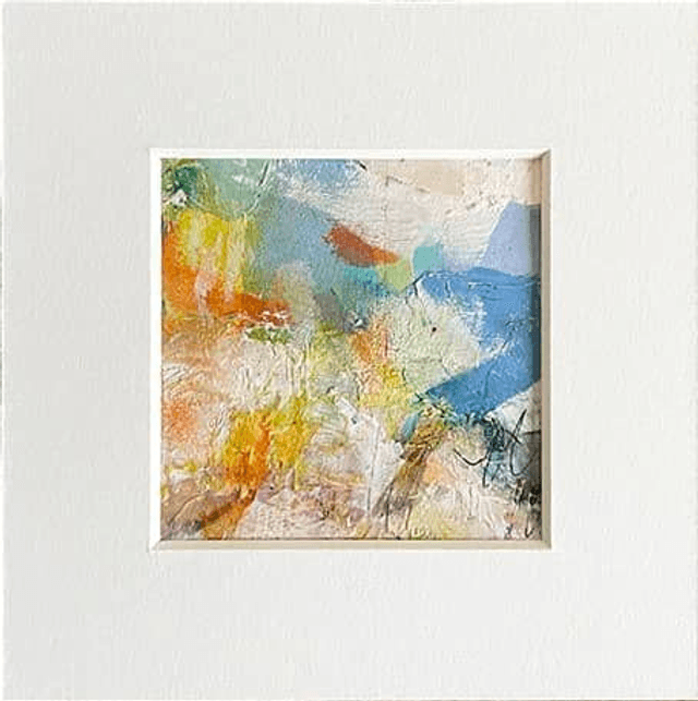 Vibrant Summer Abstract Artwork Mini