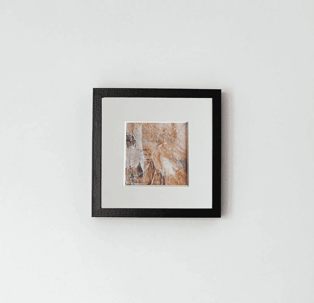 Petal Symphony - Textured Abstract Floral Artwork